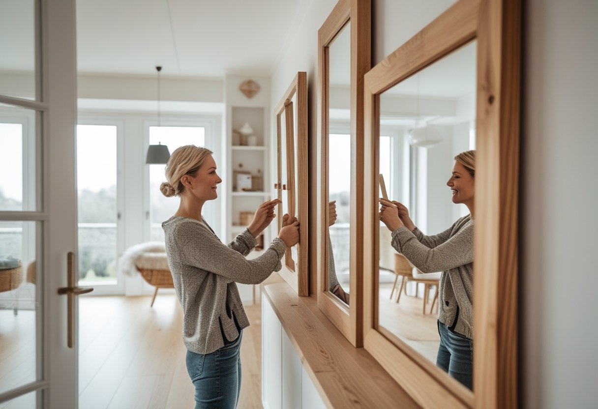 Sådan vælger du det perfekte spejl med træramme til dit hjem